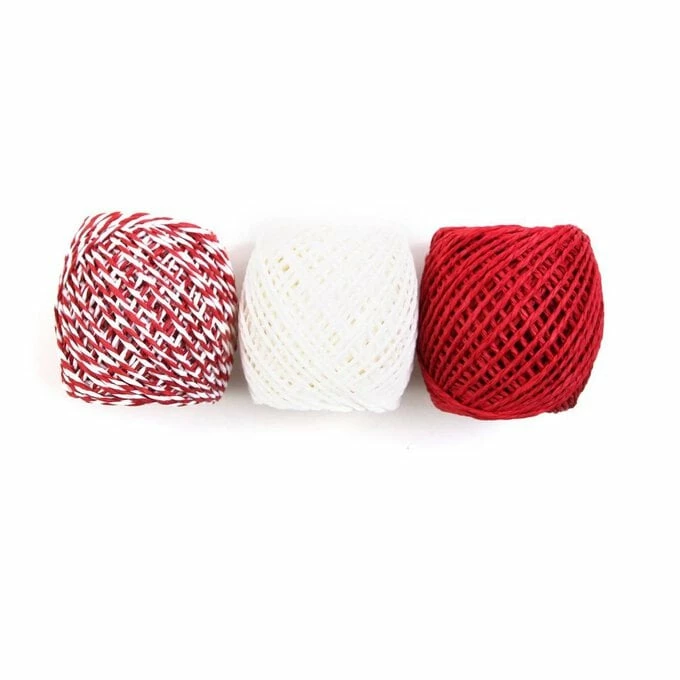 Buy π Hobbycraft π Christmas Raffia 3 Pack π - Image 2