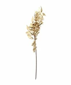 Top 10 🛒 Hobbycraft Gold Leaf And Berry Stem 70cm ⌛