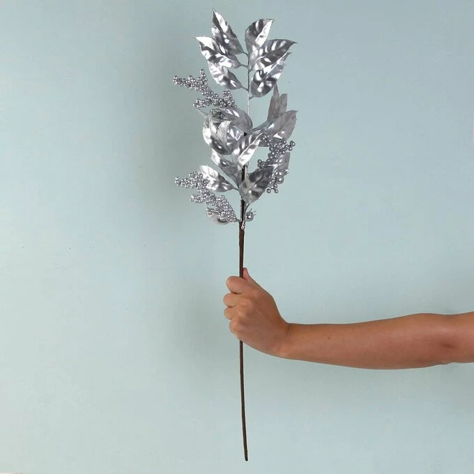 Best Pirce π₯° Hobbycraft Silver Leaf And Berry Stem 70cm π 5 Best Pirce π₯° Hobbycraft Silver Leaf And Berry Stem 70cm π - Image 3