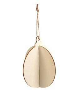 Best deal 🥰 Hobbycraft Hanging 3D Bauble Wooden Decoration 12.5cm 😀