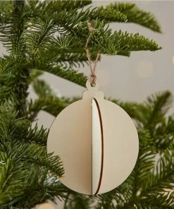 Best deal 🥰 Hobbycraft Hanging 3D Bauble Wooden Decoration 12.5cm 😀 -Hobbycraft Shop 653825 1000 3 hanging 3d bauble wooden decoration 12 5cm