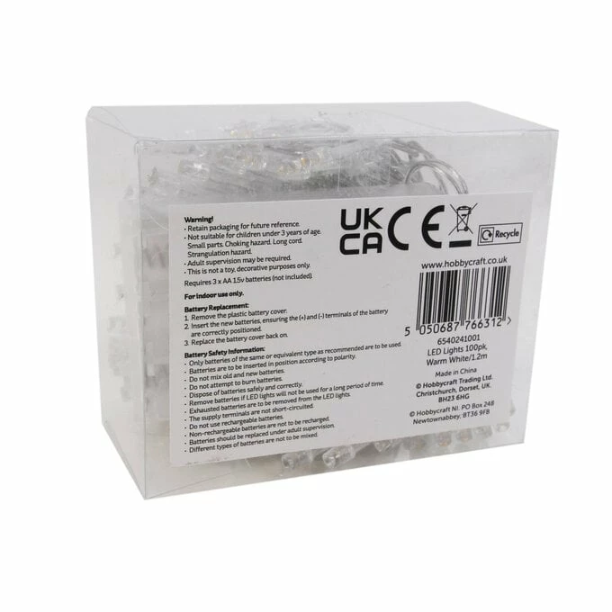 Best reviews of π Hobbycraft Warm White LED Lights 1.2m π 6 Best reviews of π Hobbycraft Warm White LED Lights 1.2m π - Image 4