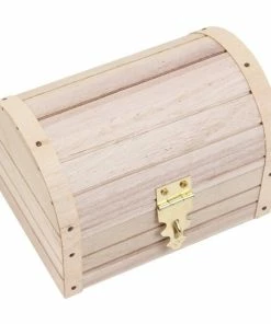 New ✨ Hobbycraft Wooden Jewellery Chest 13cm X 9cm X 9cm 🔥