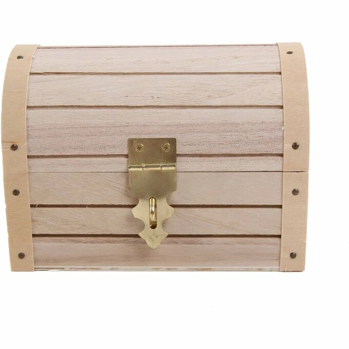 New β¨ Hobbycraft Wooden Jewellery Chest 13cm X 9cm X 9cm π₯ - Image 3