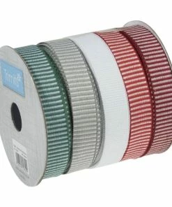 Best reviews of ✨ Trimits 🎅 Christmas Grosgrain Ribbon 10mm X 2m 5 Pack 🌟