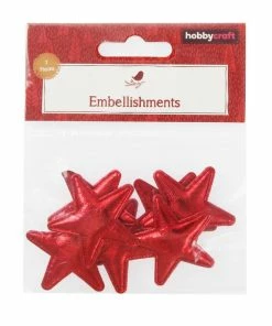 Flash Sale ๐ฏ Hobbycraft Red Puffy Star Toppers 7 Pack ๐ 9 Flash Sale ๐ฏ Hobbycraft Red Puffy Star Toppers 7 Pack ๐ -Hobbycraft Shop 658433 1000 4 red puffy stars 7pack