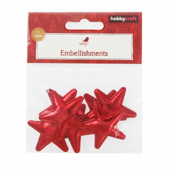 Flash Sale ๐ฏ Hobbycraft Red Puffy Star Toppers 7 Pack ๐ 6 Flash Sale ๐ฏ Hobbycraft Red Puffy Star Toppers 7 Pack ๐ - Image 4