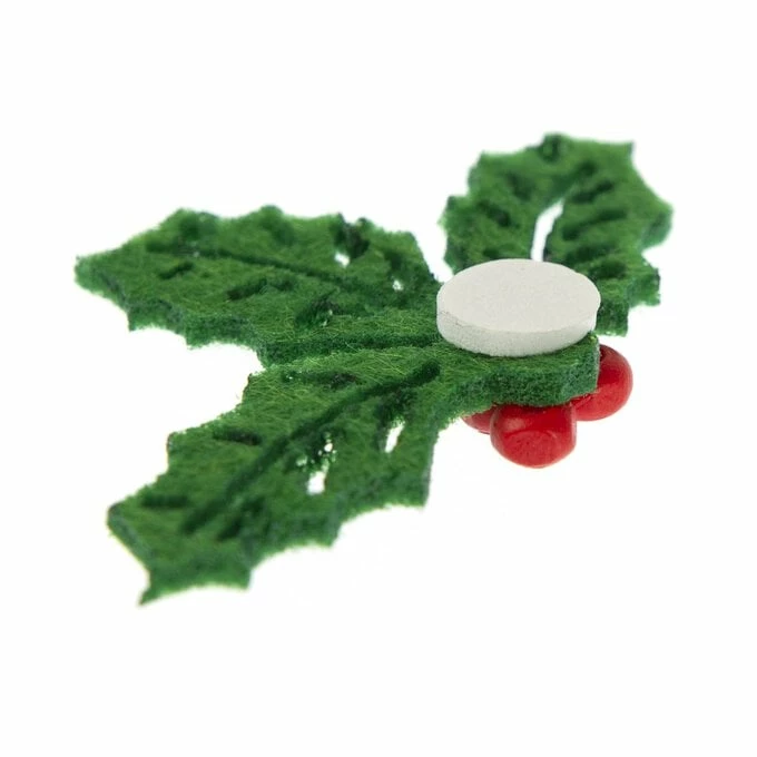 Outlet ๐ฅฐ Hobbycraft Holly And Berry Bead Felt Toppers 8 Pack โญ 5 Outlet ๐ฅฐ Hobbycraft Holly And Berry Bead Felt Toppers 8 Pack โญ - Image 3