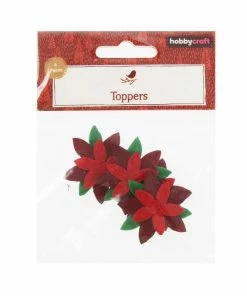Best Sale ๐ฏ Hobbycraft Poinsettia Felt Toppers 4 Pack ๐ 9 Best Sale ๐ฏ Hobbycraft Poinsettia Felt Toppers 4 Pack ๐ -Hobbycraft Shop 658440 1000 4 Felt Topper Red Poinsettia 4pack