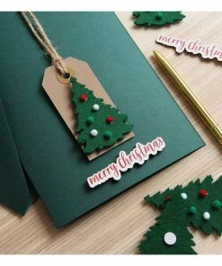 Alternative view of Coupon 🥰 Hobbycraft Pom Pom Tree Felt Toppers 4 Pack 🥰