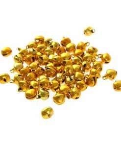 Outlet 🥰 Hobbycraft Gold Mini Bells 60 Pack ✨ -Hobbycraft Shop 658443 1000 3 Gold Bells 60pack