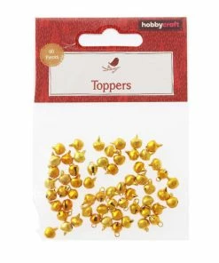 Outlet 🥰 Hobbycraft Gold Mini Bells 60 Pack ✨ -Hobbycraft Shop 658443 1000 4 Gold Bells 60pack