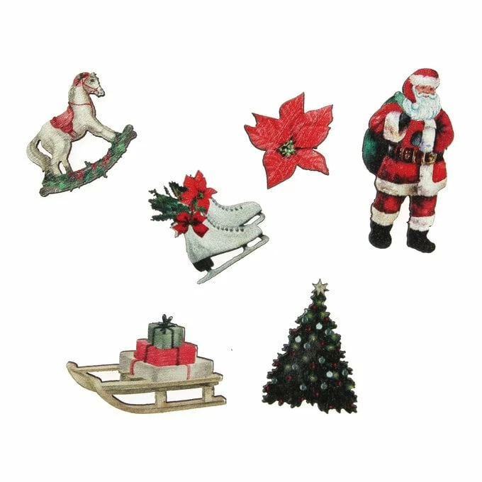 Coupon 🔔 Hobbycraft Traditional 🎅 Christmas Wooden Topper Set 36 Pieces 🔔 5 Coupon 🔔 Hobbycraft Traditional 🎅 Christmas Wooden Topper Set 36 Pieces 🔔 - Image 3