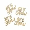 Best Pirce 🔔 Hobbycraft Let It Snow Wooden Toppers 4 Pack 🔥 -Hobbycraft Shop 658516 1000 1 Wooden Toppers Let it Snow