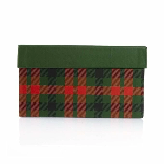 Hot Sale 🧨 Hobbycraft Red And Green Tartan Gift Box 28cm X 20cm X 10cm ⭐ 6 Hot Sale 🧨 Hobbycraft Red And Green Tartan Gift Box 28cm X 20cm X 10cm ⭐ - Image 4