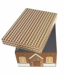 Discount 🥰 Hobbycraft Gingerbread House Gift Box 28cm X 20cm X 10cm 🧨