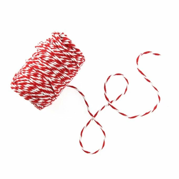 Discount ๐งจ Hobbycraft Red And White Twine 27m โค๏ธ 3 Discount ๐งจ Hobbycraft Red And White Twine 27m โค๏ธ