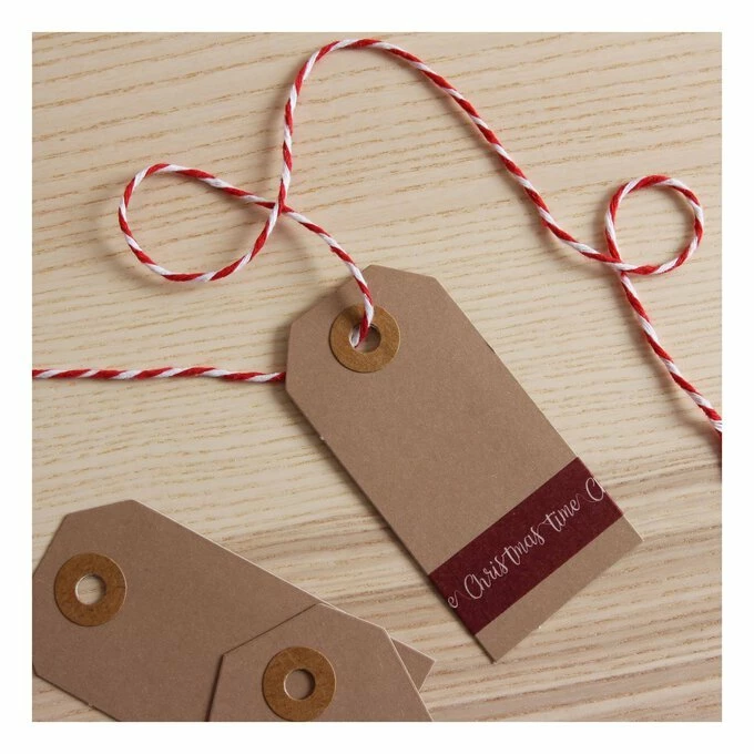 Discount ๐งจ Hobbycraft Red And White Twine 27m โค๏ธ 4 Discount ๐งจ Hobbycraft Red And White Twine 27m โค๏ธ - Image 2