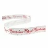 New 🤩 Hobbycraft Red And White Merry 🎄 Christmas Ribbon 10mm X 2m 😍 -Hobbycraft Shop 658672 1000 1 Merry christmas Ribbon 1cm