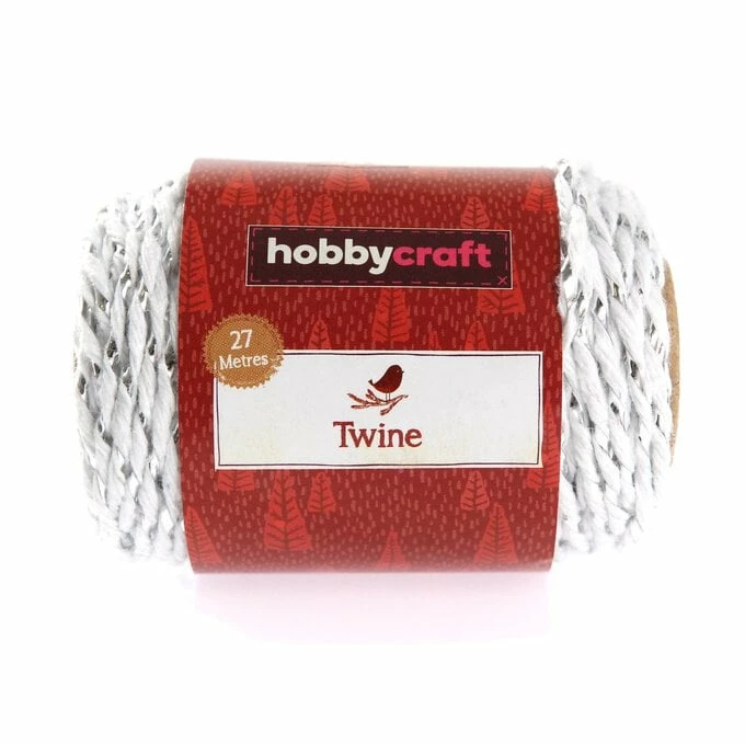 Outlet ๐งจ Hobbycraft White And Silver Twine 27m ๐ 6 Outlet ๐งจ Hobbycraft White And Silver Twine 27m ๐ - Image 4