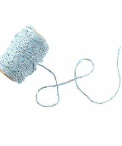 Cheap ๐ Hobbycraft Blue And Silver Twine 27m ๐