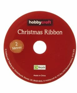 Top 10 ✨ Hobbycraft Green And Gold Merry 🎄 Christmas Ribbon 5mm X 2m ❤️ -Hobbycraft Shop 658684 1000 3 Merry christmas Ribbon 0.5cm