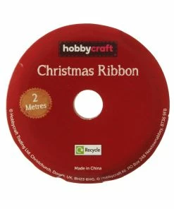 Deals 🔔 Hobbycraft Red Tartan Stag Ribbon 10mm X 2m ❤️ -Hobbycraft Shop 658685 1000 3 Tartan Stag Ribbon 2m