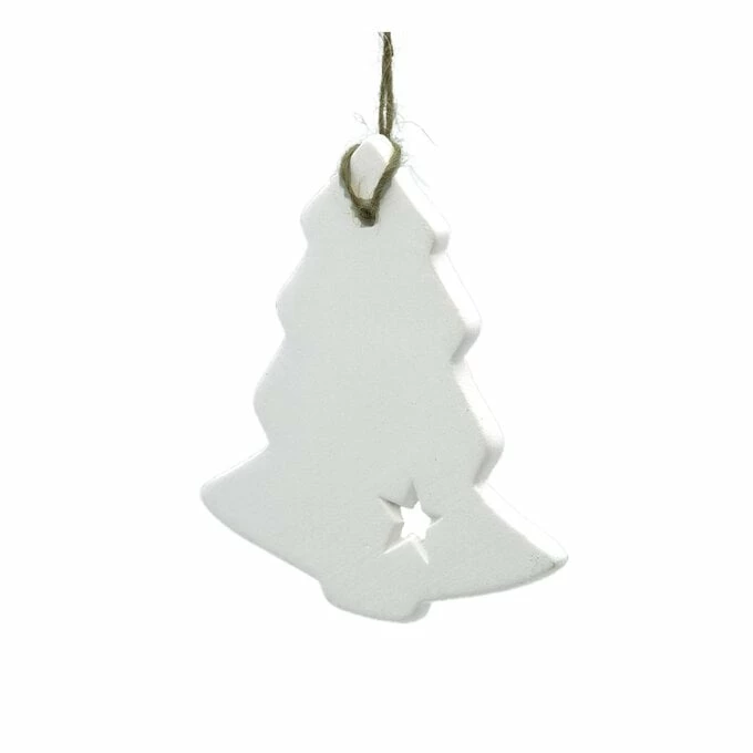 Deals ๐ Hobbycraft Hanging Ceramic Star Detail Tree Decoration 9cm ๐งจ 4 Deals ๐ Hobbycraft Hanging Ceramic Star Detail Tree Decoration 9cm ๐งจ - Image 2