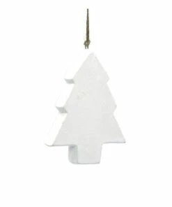 Alternative view of Coupon 🎁 Hobbycraft Hanging Ceramic 🎄 Christmas Tree Decoration 10cm 👍