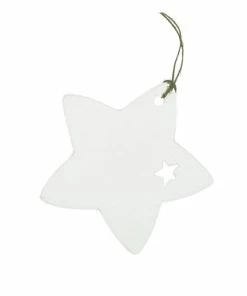Discount 🎉 Hobbycraft Mini Star Detail Ceramic Star Decoration 9cm 🤩