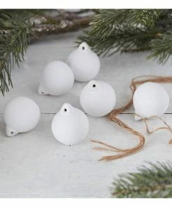 Best Pirce 🔥 Hobbycraft Mini Ceramic Baubles With Jute 6 Pack 🔥 -Hobbycraft Shop 658787 1000 4 christmas mini ceramic baubles pack