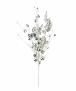 Coupon 👏 Hobbycraft Tall Silver Beaded Stem 75cm 🥰