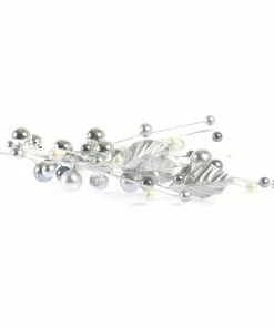 Coupon 👏 Hobbycraft Tall Silver Beaded Stem 75cm 🥰 -Hobbycraft Shop 659030 1000 3 Silver Bead Christmas Stem