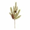 Promo ✔️ Hobbycraft Green Fir Cone Pick 36cm 😉 -Hobbycraft Shop 659101 1000 1 christmas fir cone pick medium decoration