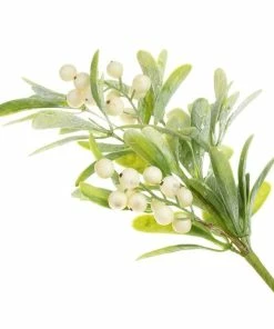 Alternative view of Best reviews of 🔔 Hobbycraft Mistletoe With Berries Pick 38cm 🥰