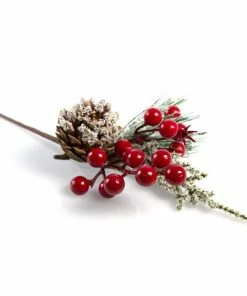 New π― Hobbycraft Red Berry And Fir Cone Pick 22cm π 7 New π― Hobbycraft Red Berry And Fir Cone Pick 22cm π -Hobbycraft Shop 659103 1000 3 Red Berry Christmas Pick