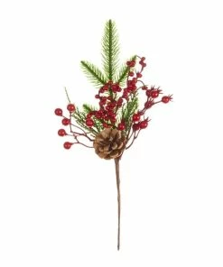 Top 10 ⌛ Hobbycraft Red Berry And Fir Pick 34cm 👍