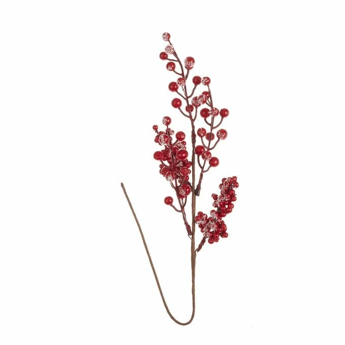 Best Pirce π Hobbycraft Red Berry Branch 50cm β¨ 3 Best Pirce π Hobbycraft Red Berry Branch 50cm β¨