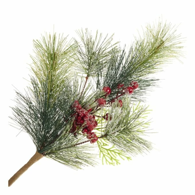 Best deal 🛒 Hobbycraft Red Berry Spruce Stem 71cm 😀 4 Best deal 🛒 Hobbycraft Red Berry Spruce Stem 71cm 😀 - Image 2