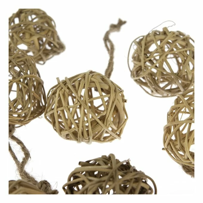 Wholesale π€© Hobbycraft Hanging Natural Lata Balls 10 Pack π 4 Wholesale π€© Hobbycraft Hanging Natural Lata Balls 10 Pack π - Image 2