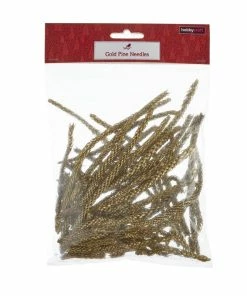 Deals 🌟 Hobbycraft Gold Pine Needles 40g ✔️ -Hobbycraft Shop 659124 1000 3 christmas gold pine needles