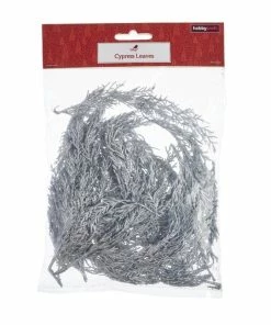 Best Sale ✨ Hobbycraft Silver Cypress Leaves 50g 🥰 -Hobbycraft Shop 659125 1001 3 christmas silver cypress leaves