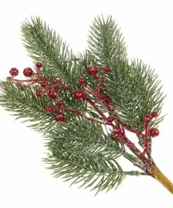 Alternative view of Coupon 😀 Hobbycraft Snowy Red Berry Pick 33cm 🎉
