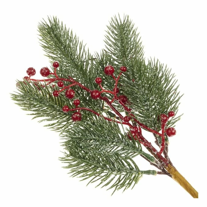 Coupon ๐ Hobbycraft Snowy Red Berry Pick 33cm ๐ 4 Coupon ๐ Hobbycraft Snowy Red Berry Pick 33cm ๐ - Image 2