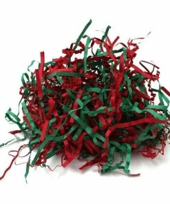 Discount 🥰 Hobbycraft Red And Green Shredded Paper 42g 💯