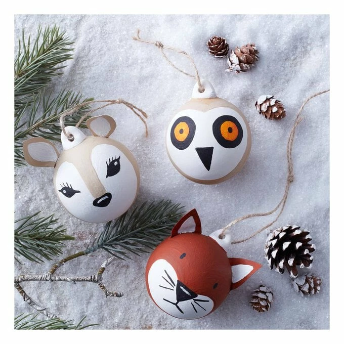 Flash Sale 😀 Hobbycraft Ceramic Baubles With Jute 6 Pack ✨ 8 Flash Sale 😀 Hobbycraft Ceramic Baubles With Jute 6 Pack ✨ - Image 6