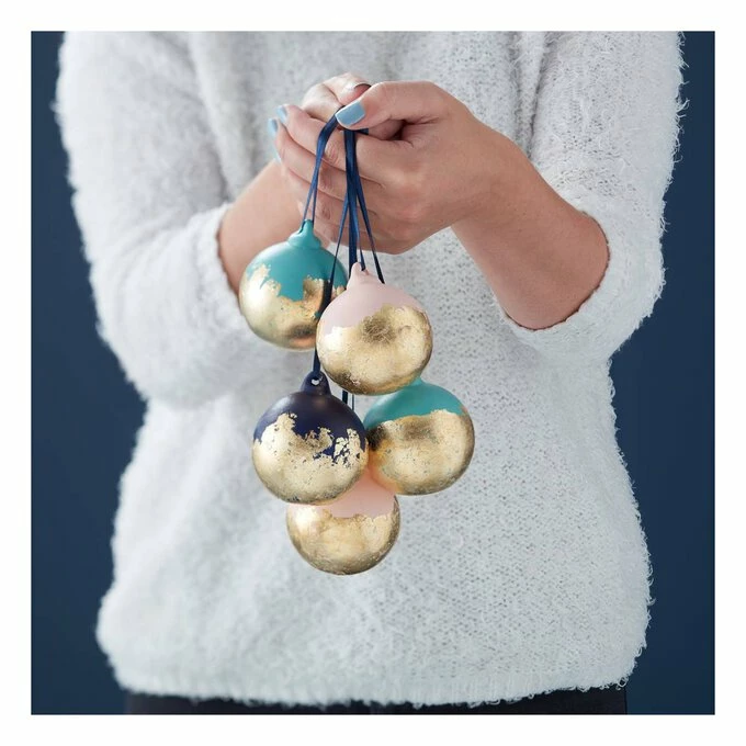 Flash Sale 😀 Hobbycraft Ceramic Baubles With Jute 6 Pack ✨ 9 Flash Sale 😀 Hobbycraft Ceramic Baubles With Jute 6 Pack ✨ - Image 7
