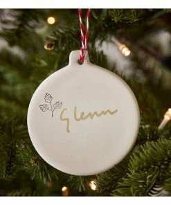 Best Sale 🛒 Hobbycraft Hanging Ceramic Bauble Decoration 9cm 🛒