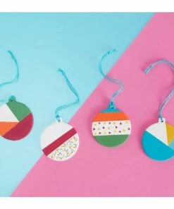 Best Sale 🛒 Hobbycraft Hanging Ceramic Bauble Decoration 9cm 🛒 -Hobbycraft Shop 659219 1000 4 christmas hanging decoration circle 800