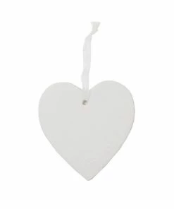 Alternative view of Buy 👍 Hobbycraft Hanging Ceramic Heart Decoration 10cm 🤩